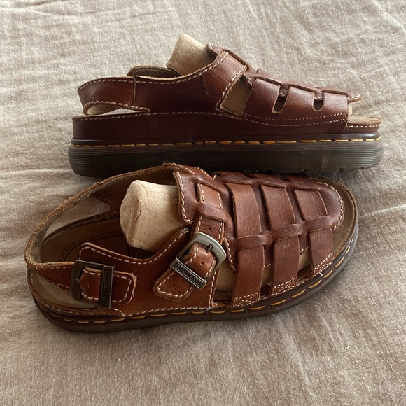 Vintage Doc Martens Leather Sandals - Picture 5 of 9
